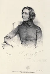 Ritratto di Franz Liszt (1811-86)
